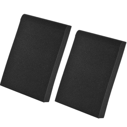 Softline Pro Acoustic Isolation Pads for Studio Monitor Speaker High-Density Acoustic Foam for 3"–5" Inch Speakers Vibrations & Improves Sound Clarity Supports up to 10Kg (SP46) - Pair