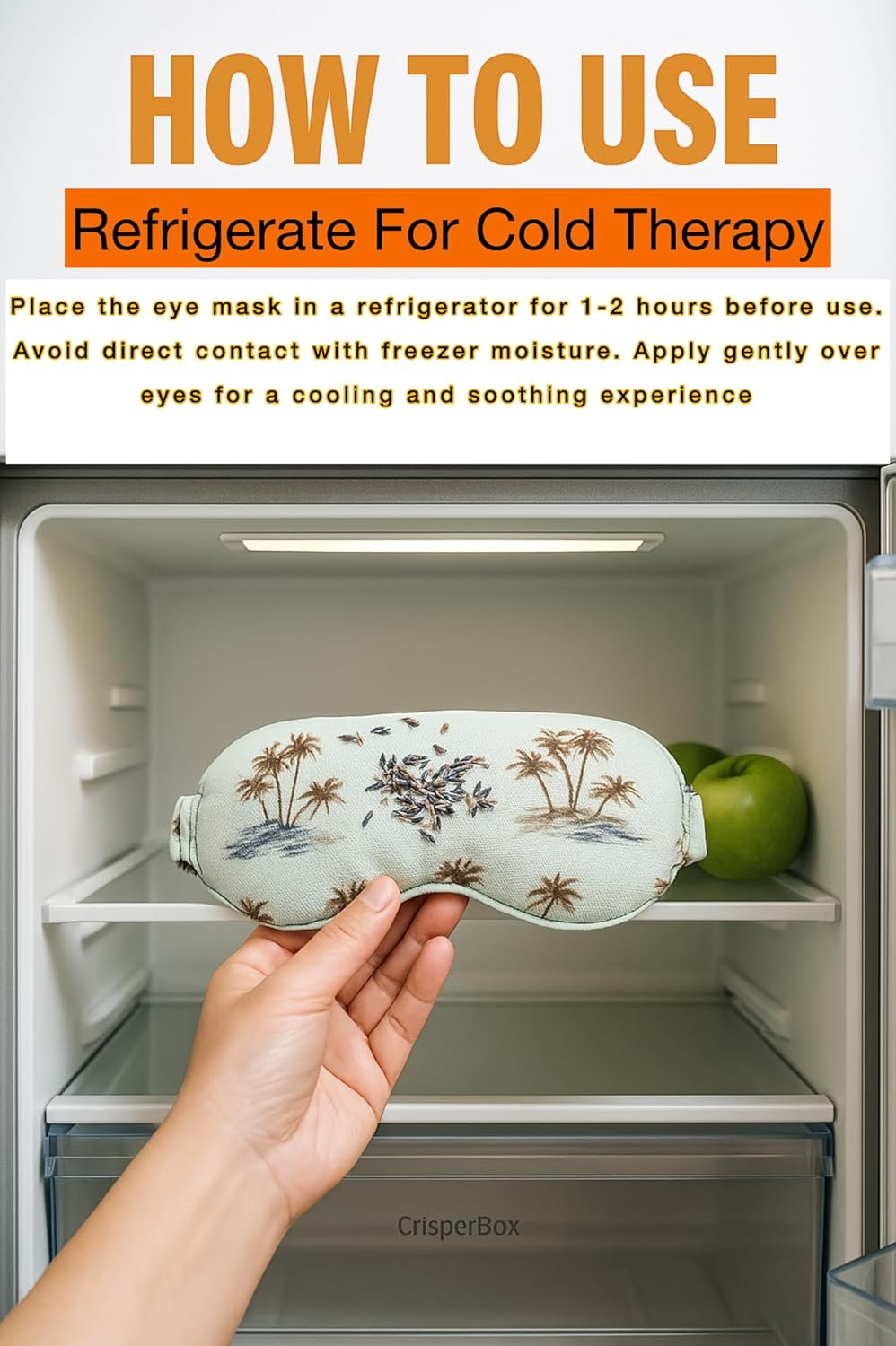 CHINEYA Sleeping Eye Mask, Sleep Mask & Eye Massager for Stress Relief, Dark Circles, Eye Pain, Headache, Anti-Wrinkle & Puffiness, Light Blocking & Moist Heat Therapy