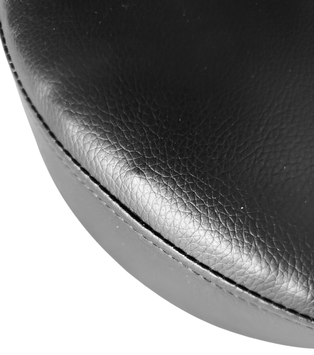 Softline Pro Heavy Duty Drum Throne Round Padded Drum Seat Stool Double-braced Anti-Slip Legs Worm Screw Adajustable Height for Adult Drummers SP38-C(P)