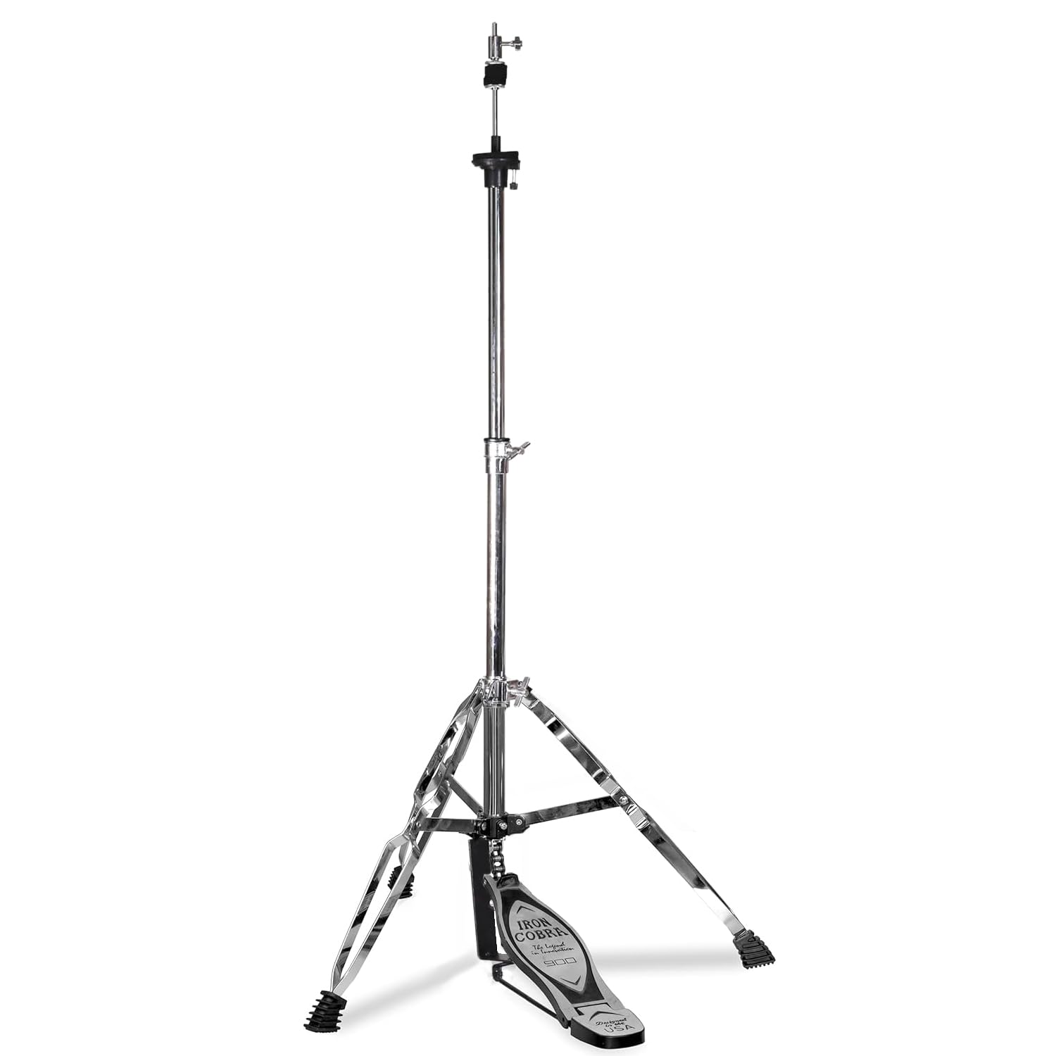 Drum stand on a white background