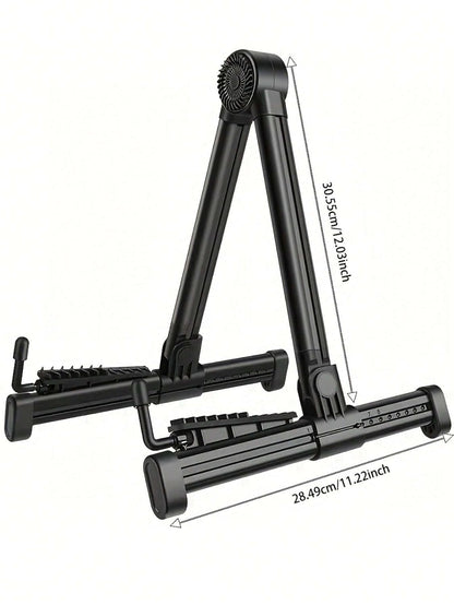 Softline Pro SP-23 ABS folding A-frame guitar stand in open position