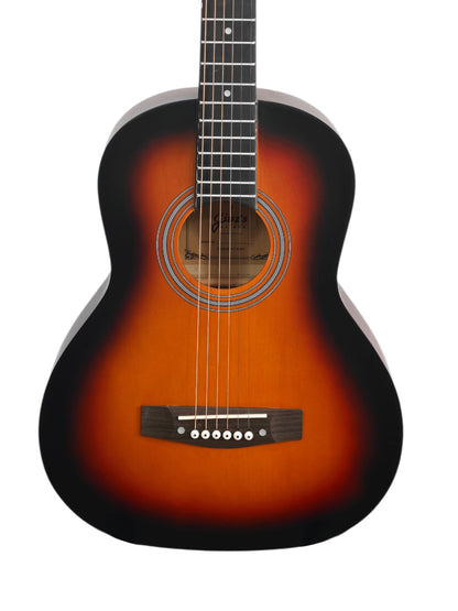 Gibz's Marvin Series 36-Inch Dreadnought Acoustic Guitar with Pickup & Bag (G 236D SB)