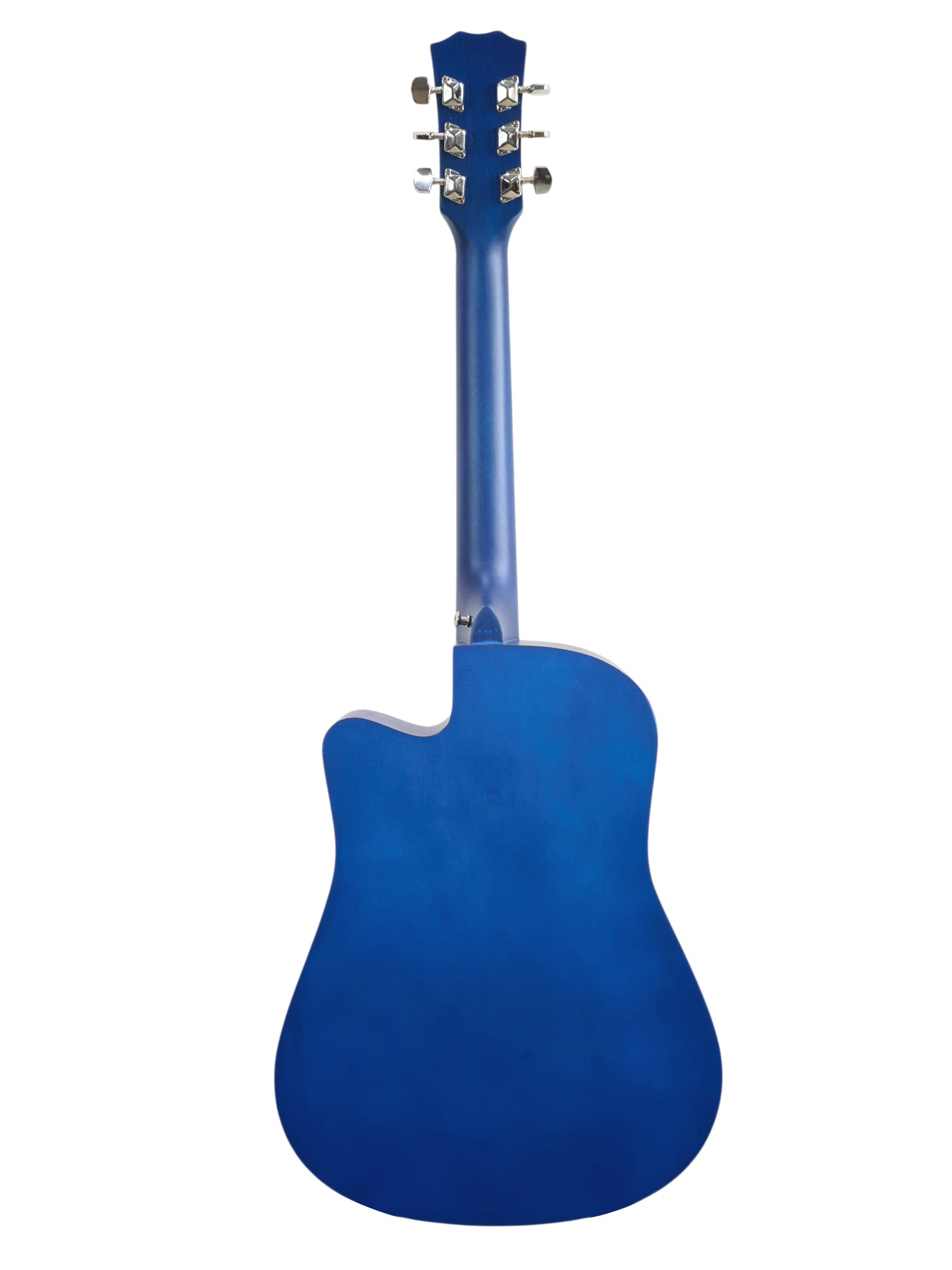 Gibz's Marvin Series 38-Inch Matte Acoustic Guitar with Truss Rod Pick Up & Bag (G 238C BL)