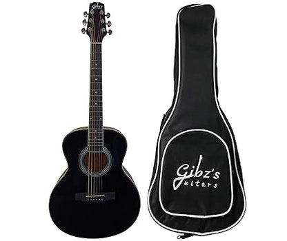 Back view – “Back of Gibz’s G36 acoustic guitar showing high-gloss finish”