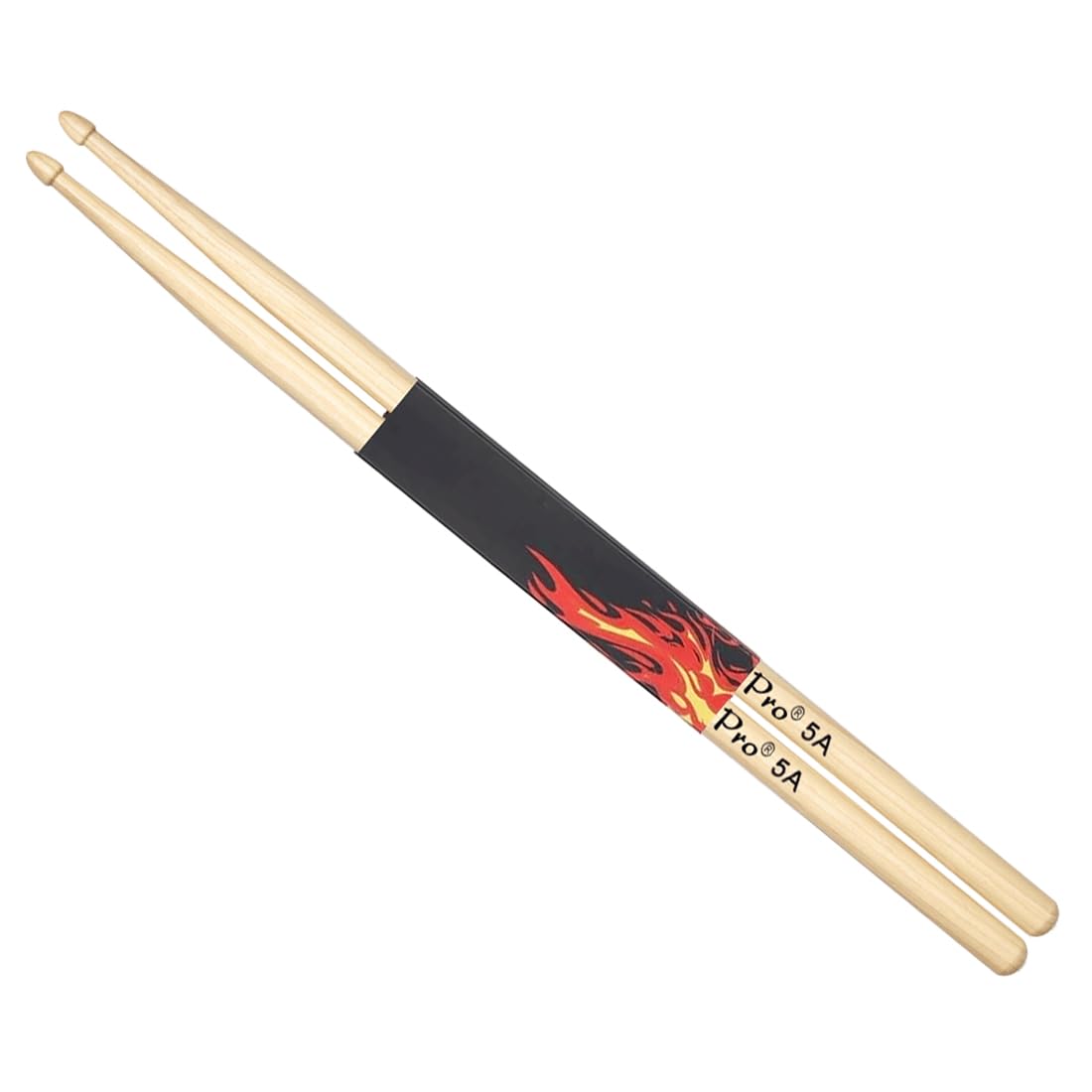 Lightweight maple drum sticks for practice