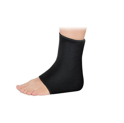 Black ankle support on a white background