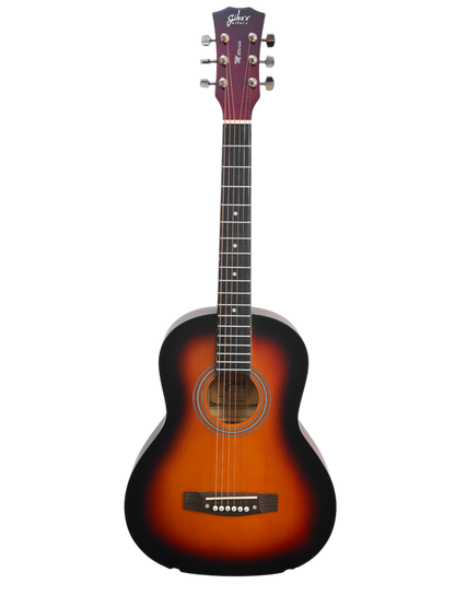 Gibz's Marvin Series 36-Inch Dreadnought Acoustic Guitar with Pickup & Bag (G 236D SB)