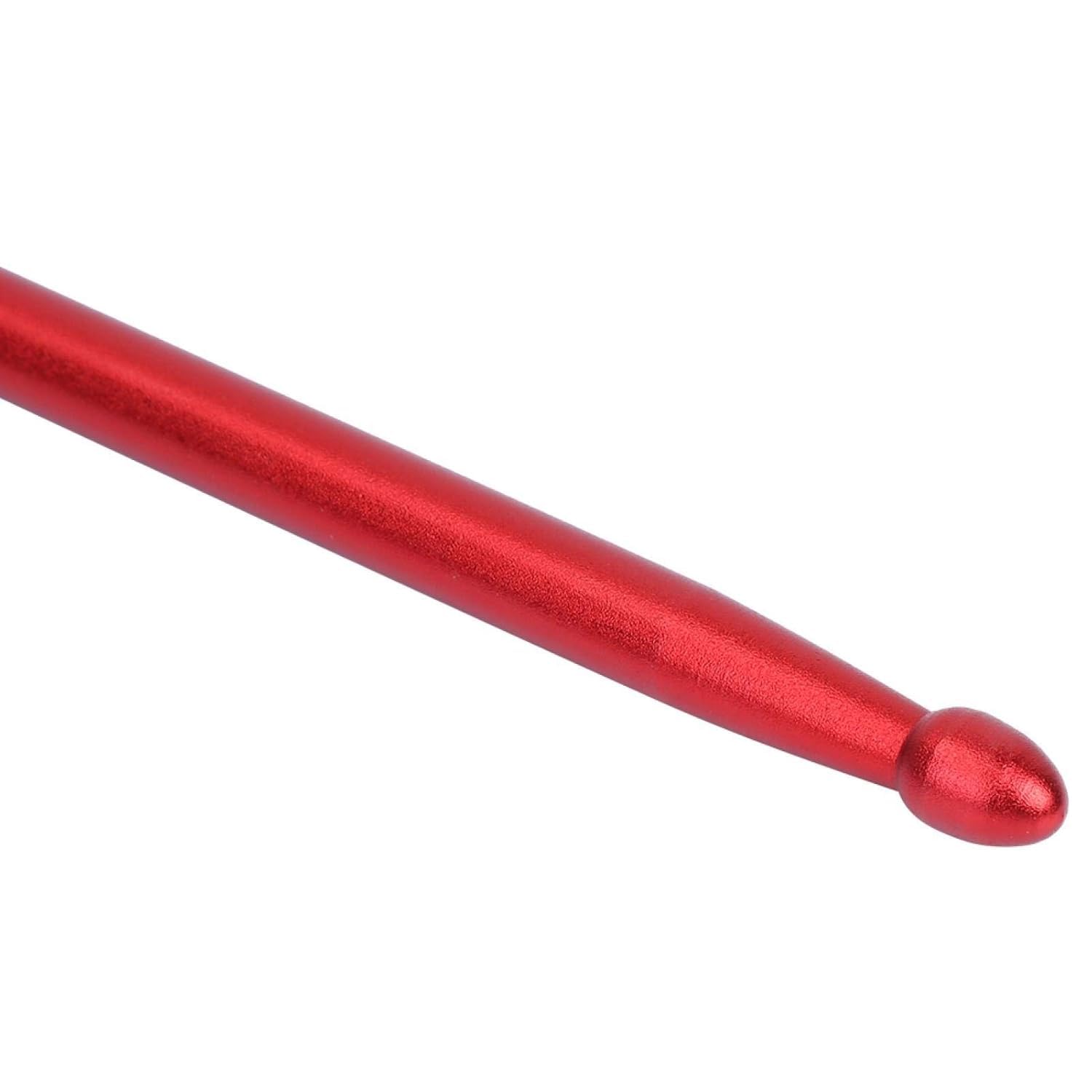 Softline Pro 5A Red Metal Drum Stick with Anti-Slip Grip