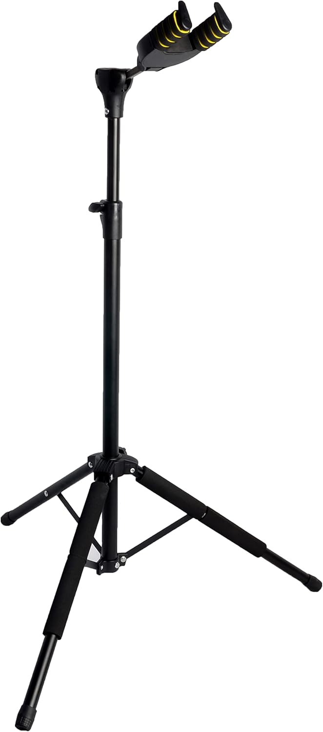 Softline Pro SP21 Auto Lock Upright Guitar Stand for Acoustic, Electric, Bass, Ukulele & Violin