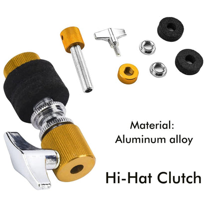 Softline Pro Hi Hat Clutch for Hi-Hat Cymbal Stand (SP-Clutch-AA-Yellow)