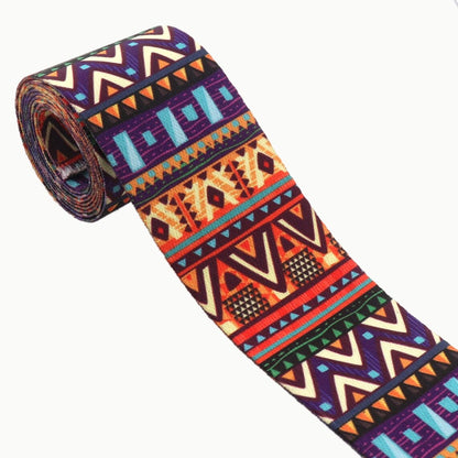 Gibz's Guitar Strap with Picks Pocket Printed Polyester Adjustable Wide Strap for Guitar, Electric, Acoustic Guitar, Modern Design, Ultra Comfortable Belt (GS002)