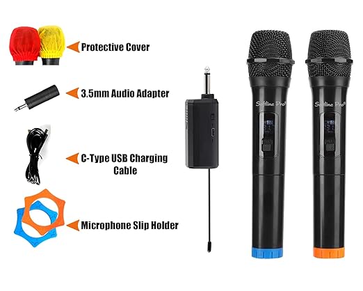 Softline Pro UHF Microphones with Rechargeable Receiver, 
Softline Pro DHWL MIC