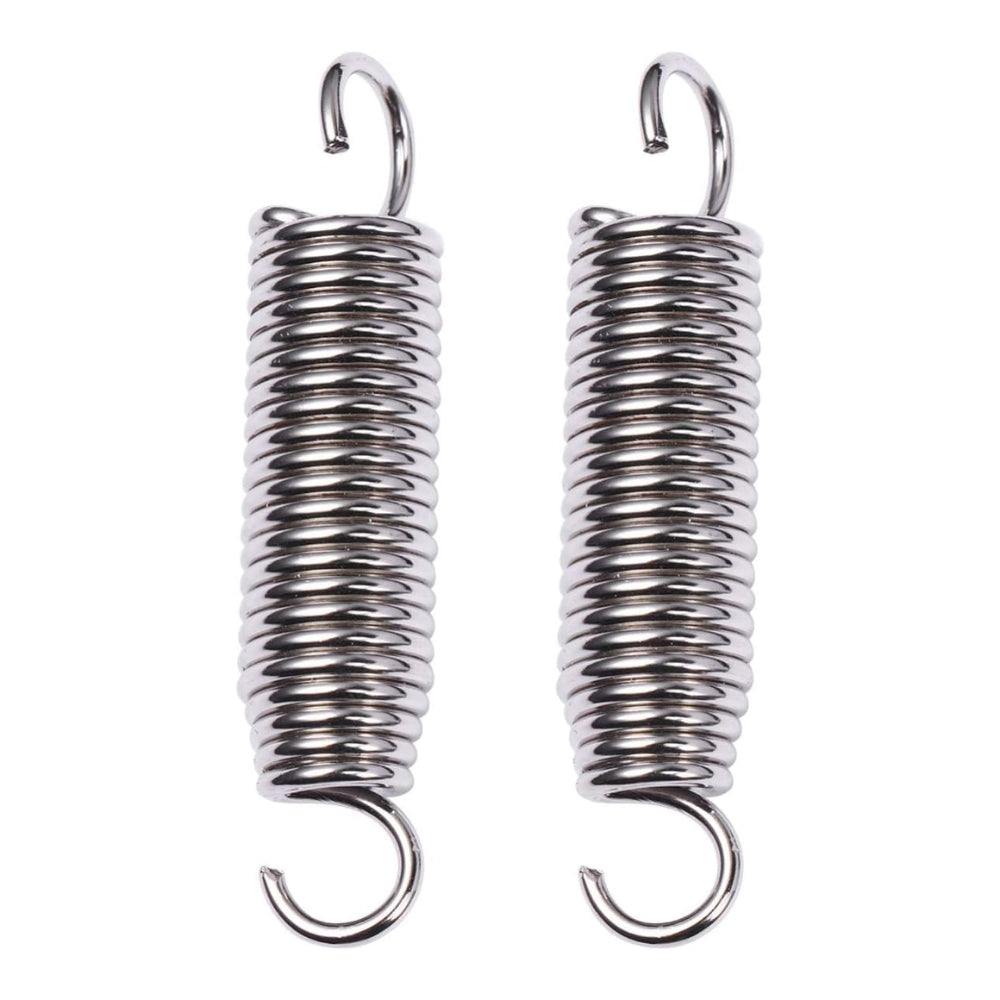 Softline Pro SP DS-2PCS Stainless Steel Pedal Spring Assembly Bass Drum Foot Pedal Tension Spring Percussion Hardware Part Pack of 2