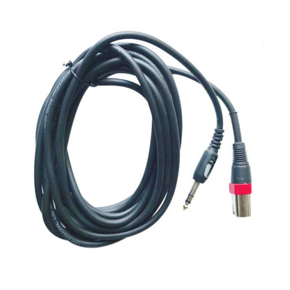 Softline Pro SPSM 500 6.3MM Stereo Jack to XLR Male 5 Meter Molded Cable