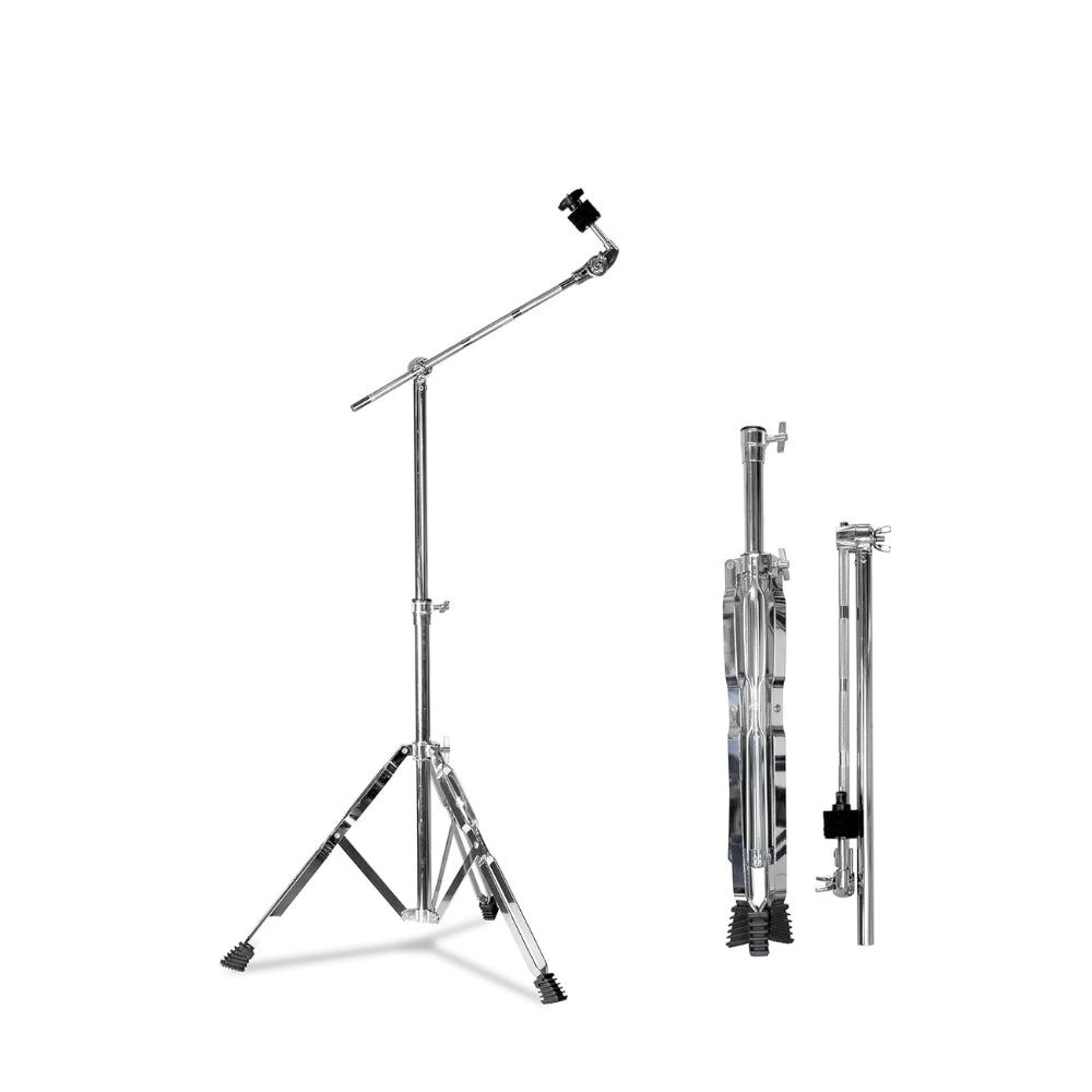 Softline Pro SP-CS-L Double-Braced Cymbal Boom Stand Height Adjustment Medium Weight Boom Stand Sturdy Double-Braced Tripod legs Cymbal Stand (Cymbal Stand - L)
