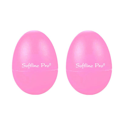 Two pink egg-shaped objects with 'Softline Pro' branding on a white background