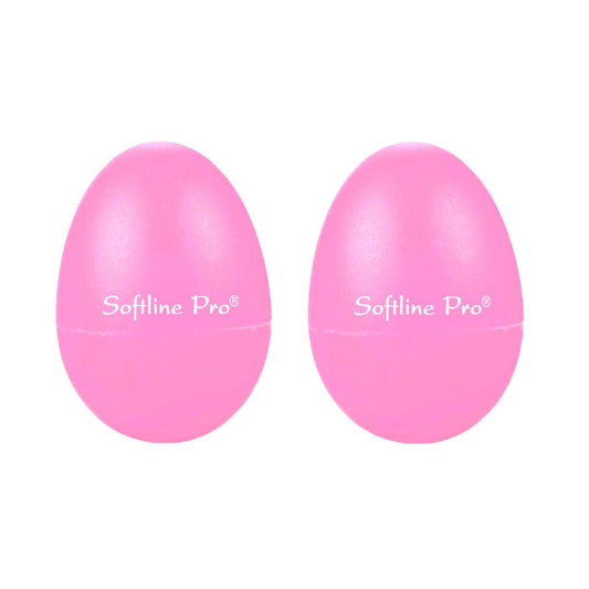 Two pink egg-shaped objects with 'Softline Pro' branding on a white background