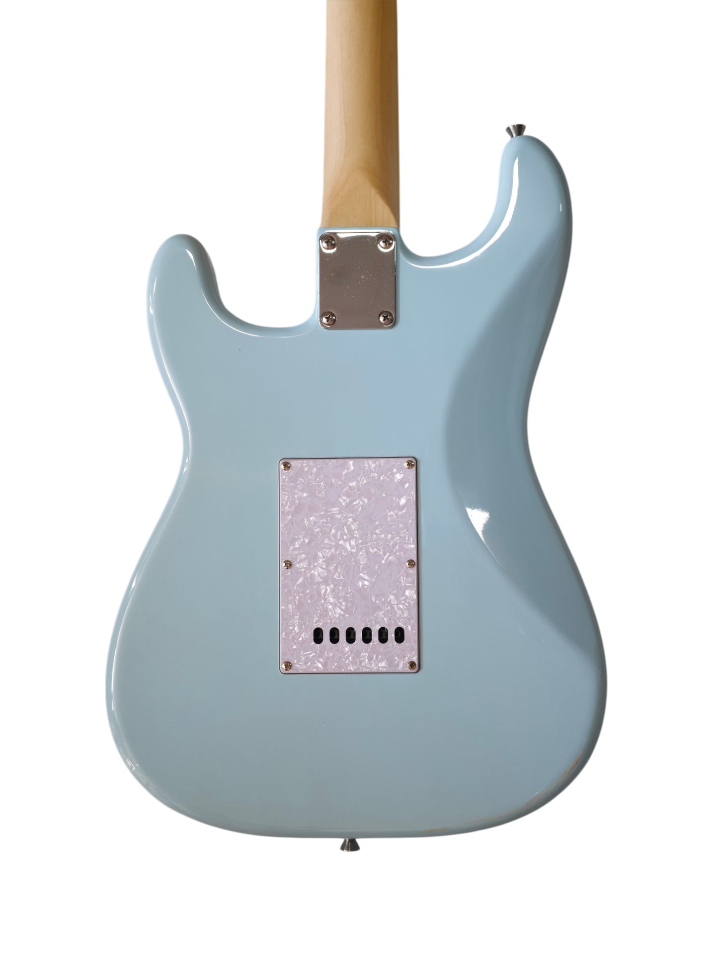 Gibz's Guitars TME 600 ST4 Pearlized Safeguard Electric Guitar (TME 600 LB)