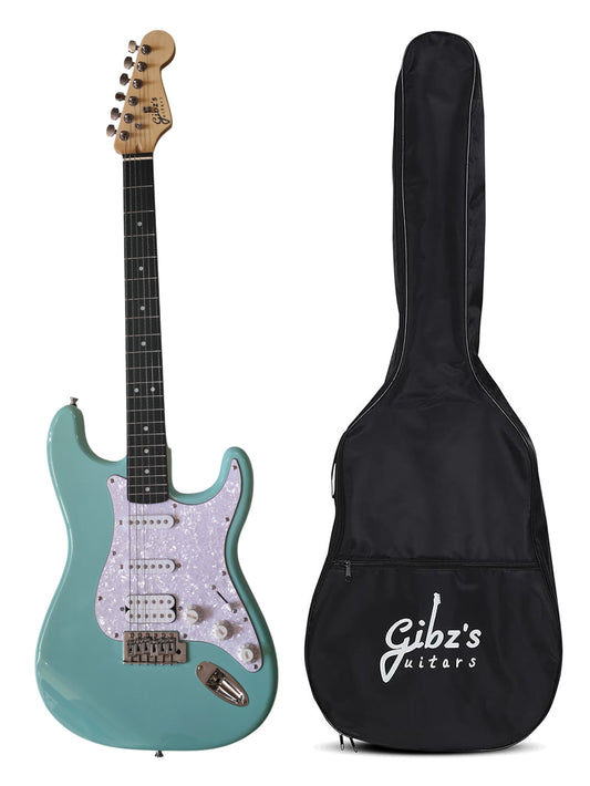 Gibz's Guitars TME 600 ST4 Pearlized Safeguard Electric Guitar (TME 600 LG)
