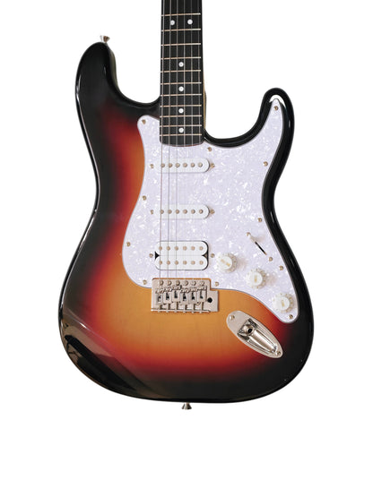 Gibz's Guitars TME 600 ST4 Pearlized Safeguard Electric Guitar (TME 600 SB)