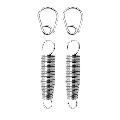 Softline Pro SP-DSH-2PCS Metal Bass Drum Pedal Spring with Hook, Standard Replacement Kick Pedal Springs, Bass Drum Beater Spring, Percussion Instrument Hardware Parts (SP-DSH-2PCS - Hook + Spring)