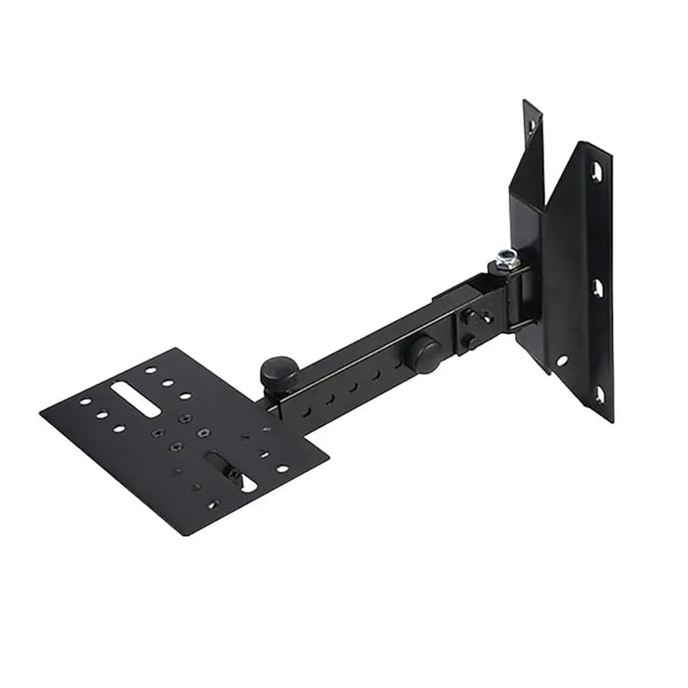 Buy Wall mount speaker brackets heavy duty, 
Front view of Softline Pro SP WB588 wall mount swivel speaker bracket