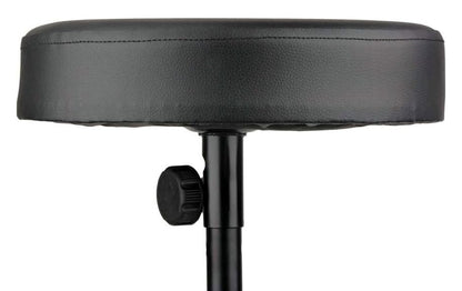 Detail of the adjustable knob and double stent design on Softline Pro SP36 drum stool