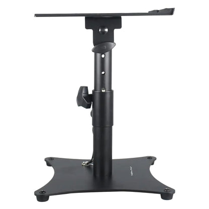 Close-up of height adjustment mechanism with locking knob, 
buy Softline Pro SP 901 T stand
