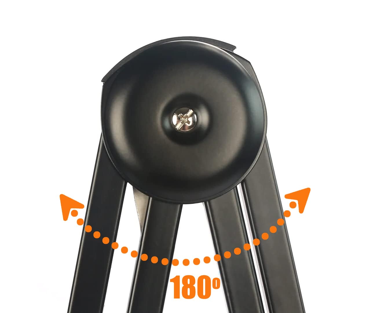 Mic arm clamping system with upgraded metal desk mount and anti-slip pad, designed for enhanced grip and surface protection.