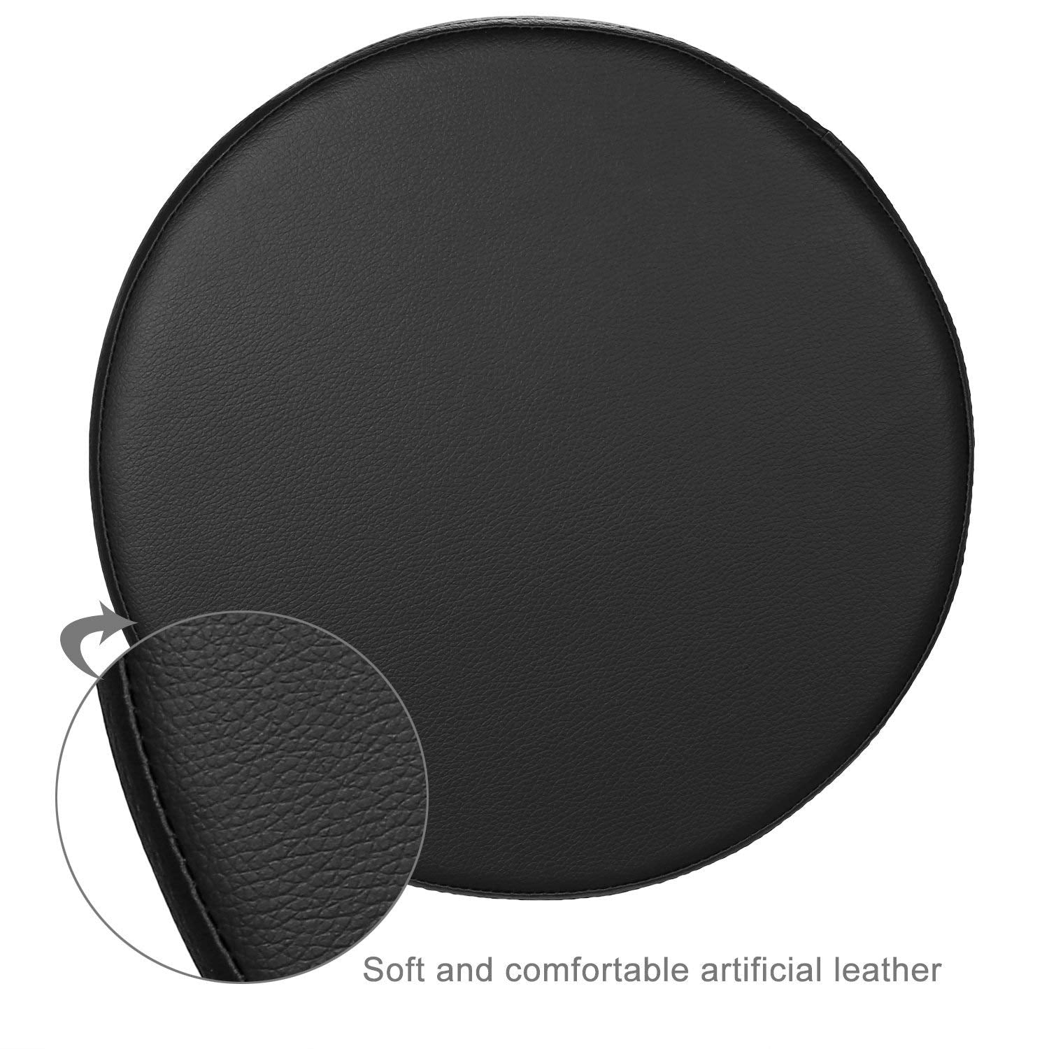 SP36 drum throne stool showing anti-slip rubber feet and firm iron legs